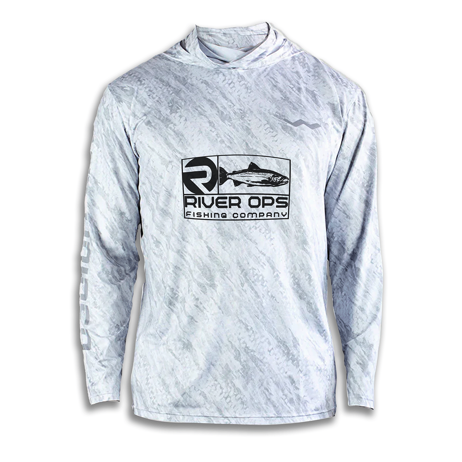 River Ops Fishing Company Hooded Helios - Hooded - Grey - WindRider