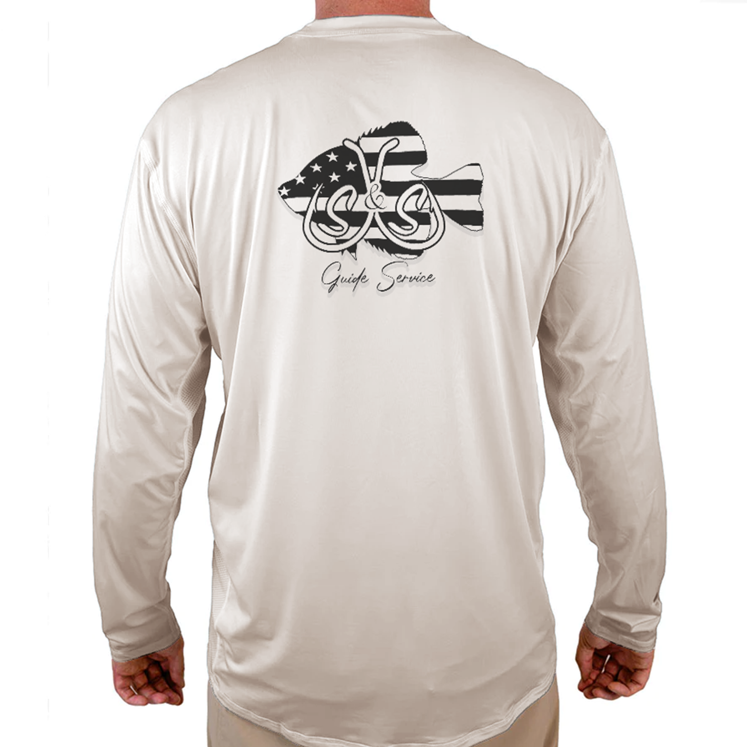 S&S guide Service Helios Fishing Shirt - White - WindRider