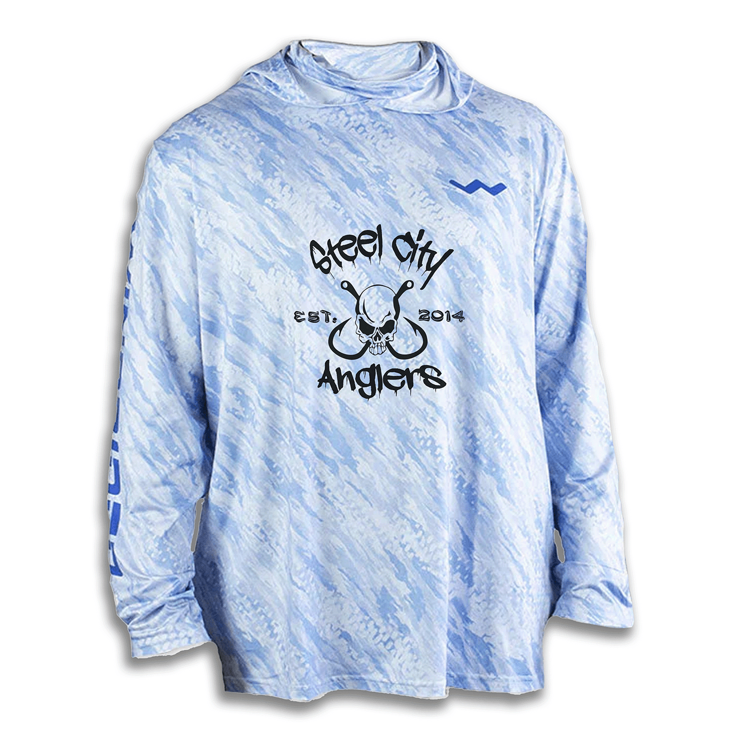 Steel City Anglers Hooded Helios - Hooded - Blue - WindRider