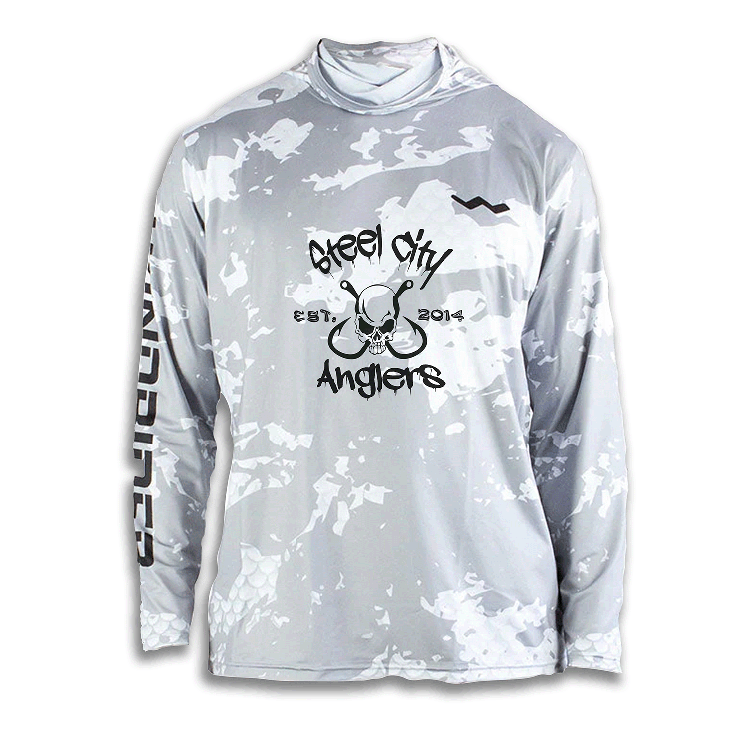 Steel City Anglers Hooded Helios - Hooded - Grey - WindRider