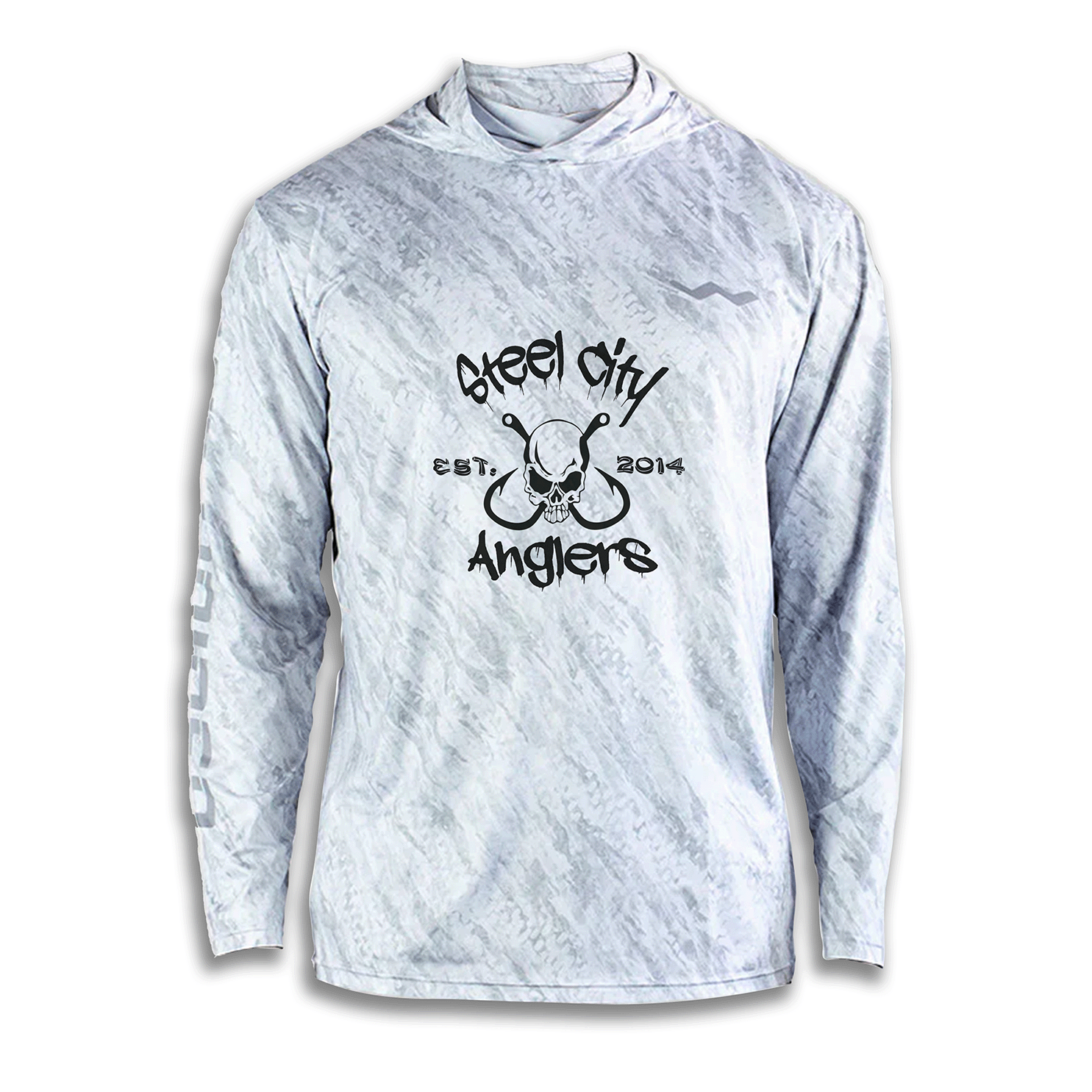 Steel City Anglers Hooded Helios - Hooded - Grey - WindRider