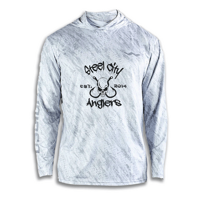 Steel City Anglers Hooded Helios - Hooded - Grey - WindRider