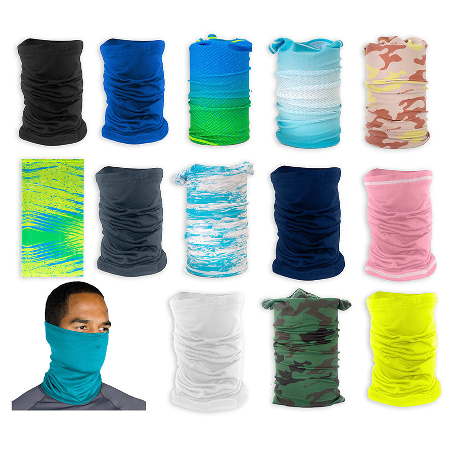 HELIOS™ Neck Gaiter - White - WindRider