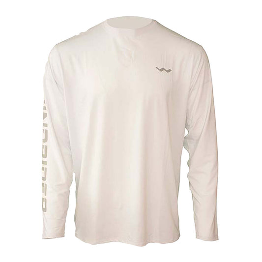 Custom Logoed Helios Fishing Shirt - White - WindRider
